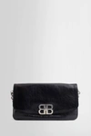 Balenciaga Medium Bb Soft Medium Flap Bag In Black