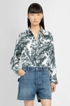Bottega Veneta Multicolor Printed Silk Shirt In Multicolor
