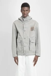C.p. Company Gray Goggle Reversible Jacket In Grey