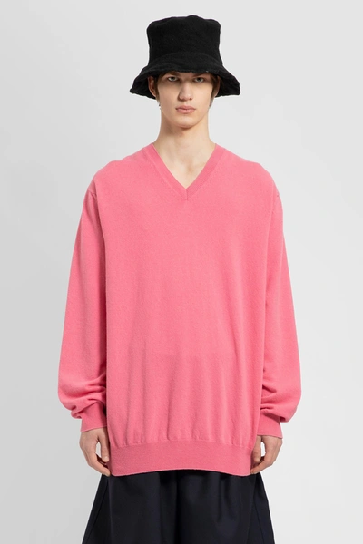 Comme Des Garçons Shirt Man Pink Knitwear