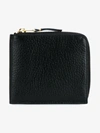 COMME DES GARÇONS BLACK GRAINED LEATHER WALLET