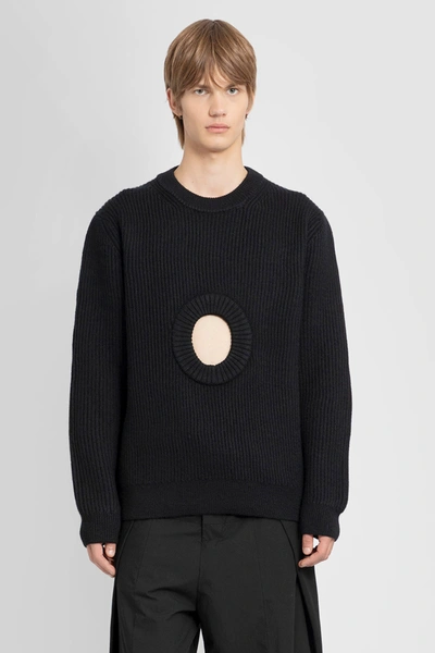 Craig Green Black Cutout Sweater