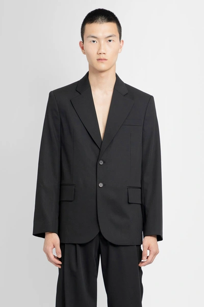 Diomene Wool Suit Blazer In Black