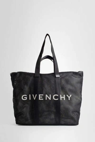 Givenchy G-shopper Crinkled Tote Bag In Black
