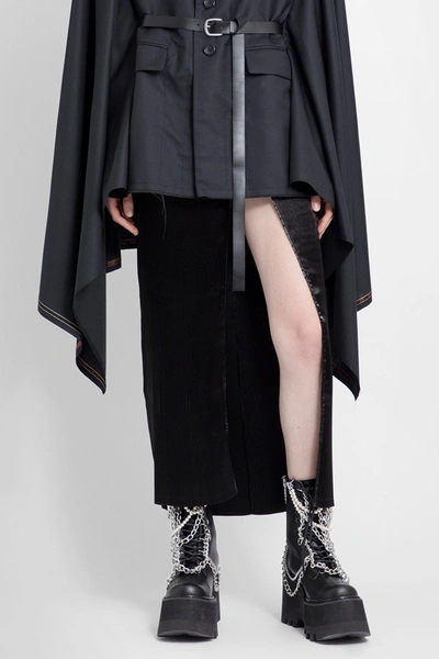 Junya Watanabe Woman Black Skirts