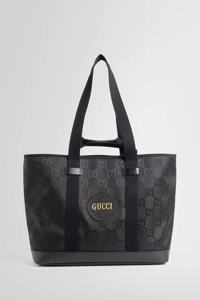 Gucci Black Gg Supreme Tote Bag