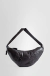 Lemaire Unisex Black Shoulder Bags In Brown