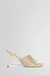 Loewe Sabot Petal In Pelle Scamosciata Beige  Donna In Beige