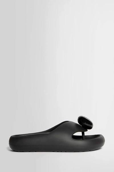 LOEWE WOMAN BLACK SLIDES