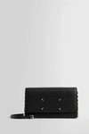 MAISON MARGIELA WOMAN BLACK WALLETS & CARDHOLDERS