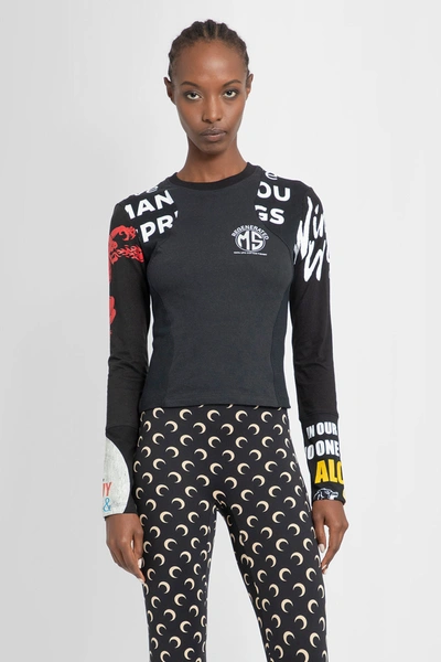 Marine Serre REGENERATED GRAPHIC T-SHIRT