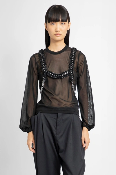 Noir Kei Ninomiya Woman Black Waistcoats
