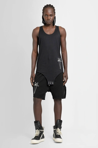 Rick Owens Champion X  Bodysuit Tops Black