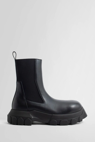 Rick Owens Man Black Boots