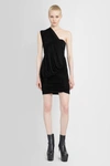Rick Owens Edfu One-shoulder Minidress In Black