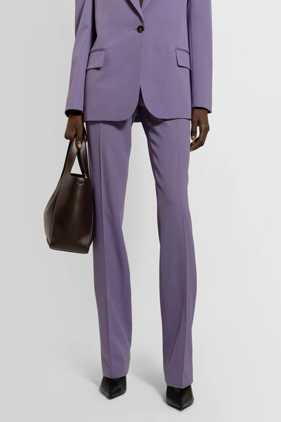 Stella Mccartney Woman Purple Trousers