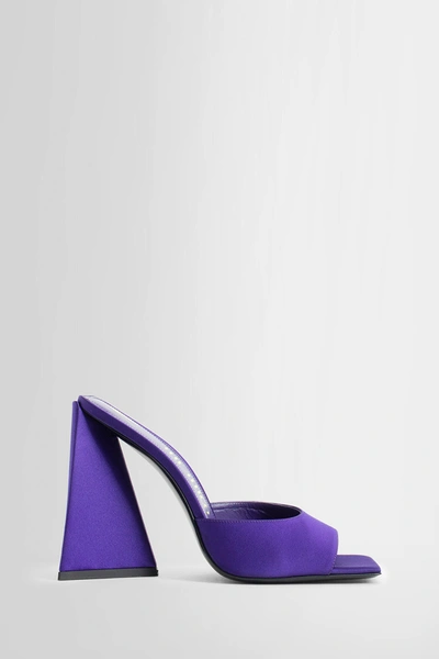 Attico Woman Purple Sandals
