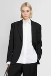 The Row Bartholomew Wool Blazer Jacket In Black