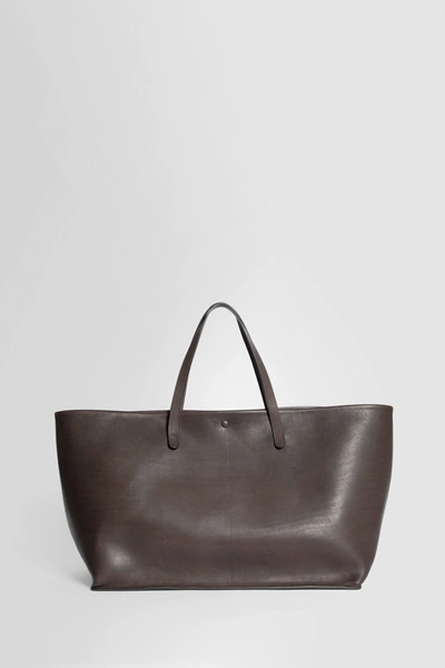 THE ROW WOMAN BROWN TOTE BAGS