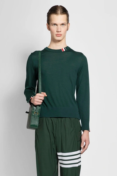 Thom Browne Man Green Knitwear