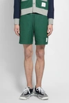 THOM BROWNE MAN GREEN SHORTS