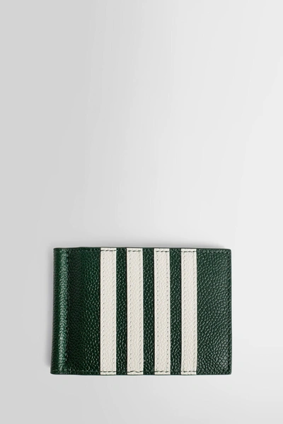 Thom Browne Man Green Wallets & Cardholders