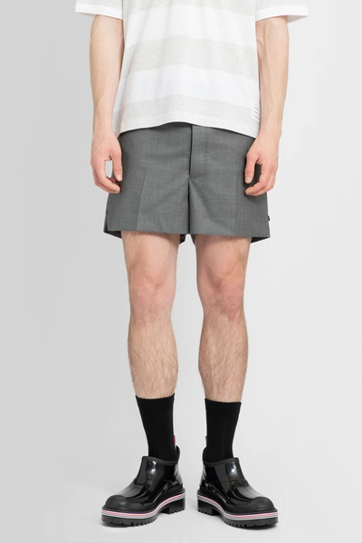 Thom Browne Man Grey Shorts
