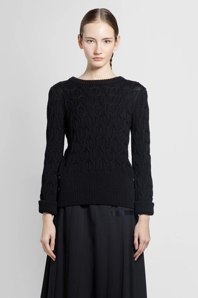 Thom Browne Woman Black Knitwear