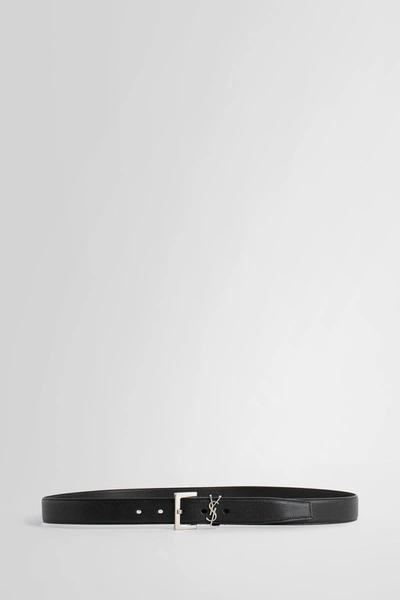 Saint Laurent Woman Belt Woman Black Belts E Braces