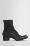 Uma Wang High Ballet Ankle Boots In Black