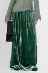 Uma Wang Woman Green Trousers In Green