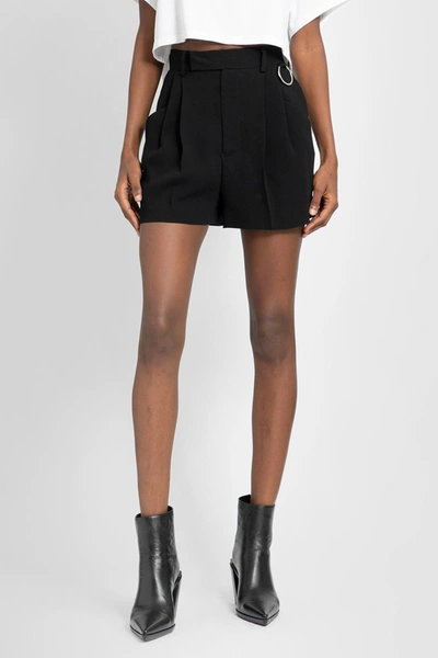 Undercover Pleat-detail Shorts In Black