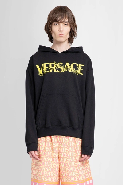 Versace Man Black Sweatshirts