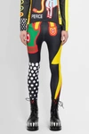 Walter Van Beirendonck Man Multicolor Leggings In Multicolor