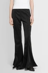 Y/project Elasticated-waist Flared Trousers In Black