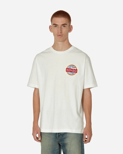Kenzo T-shirt Travel Homme Blanc Casse In White