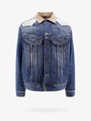 Maison Margiela Denim Jacket X Pandleton In Blue