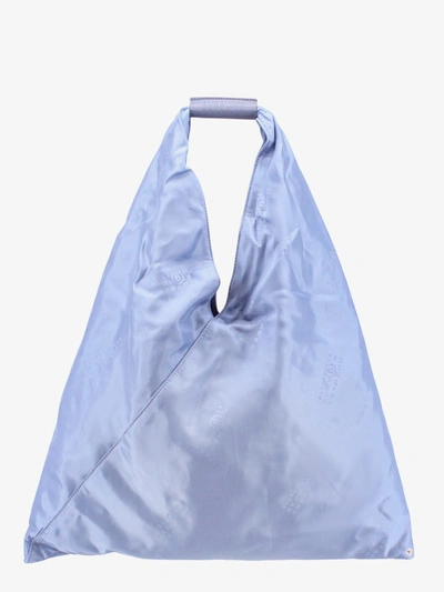 Mm6 Maison Margiela Small Classic Japanese Bag In Blue