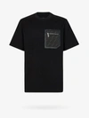 Fendi Pocket T-shirt In Black