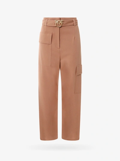 Pinko Perlita Pants In Brown