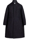 MAISON MARGIELA MAISON MARGIELA PATTERNED-JACQUARD OVERSIZED COAT