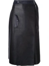 DION LEE TRENCH SKIRT,A1155S17BLACKNAVY11728436