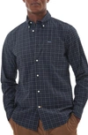 BARBOUR LOMOND PLAID STRETCH COTTON BUTTON-DOWN SHIRT