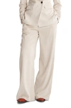Rag & Bone Bennett Wide-leg Corduroy Pants In Ivory