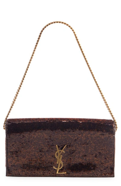 SAINT LAURENT KATE 99 SEQUIN EMBELLISHED BAG