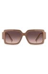 MARC JACOBS 55MM GRADIENT RECTANGULAR SUNGLASSES