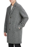 VINCE SPLITTABLE WOOL BLEND CAR COAT