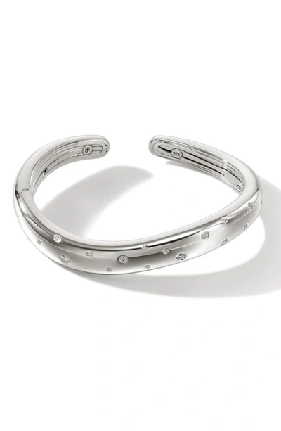 John Hardy Surf 9mm Kick Cuff Bracelet In Sterling Silver