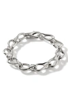 John Hardy Surf Chain-link Bracelet In Silver