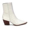 Matisse Caty Western Pointed Toe Bootie In White